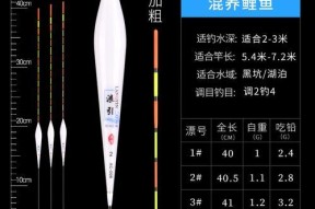 水域钓鱼技巧与浮标选择（掌握不同水域条件下最佳浮标选择策略）