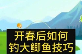 冷水野钓鲫鱼的技巧与心得（掌握好“水温、饵料、位置”的关键）