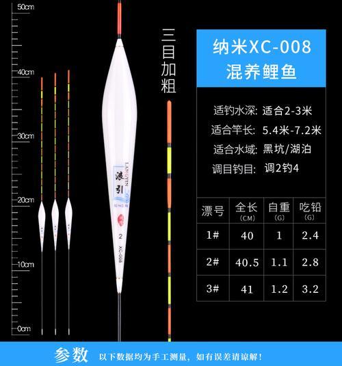 水域钓鱼技巧与浮标选择（掌握不同水域条件下最佳浮标选择策略）  第1张