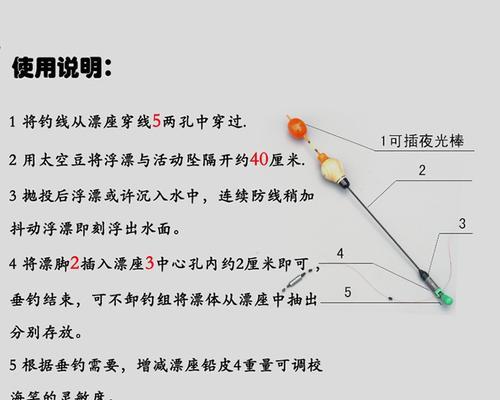 滑漂钓鱼技巧大揭秘（掌握滑漂钓鱼的技巧）  第1张