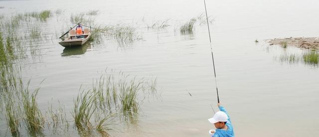 江河急流下的钓鱼乐趣（江河流水急）  第3张