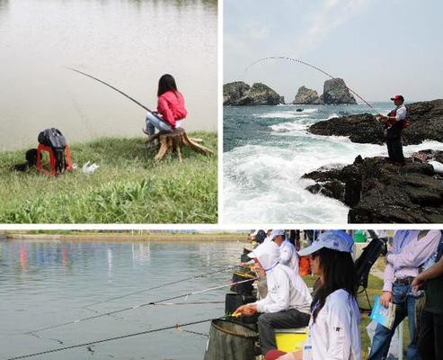 江河急流下的钓鱼乐趣（江河流水急）  第2张