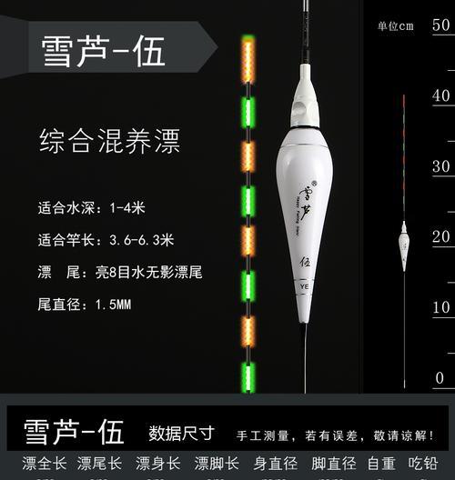 纳米浮漂钓鱼技巧（提升钓鱼效果的实用技巧）  第3张