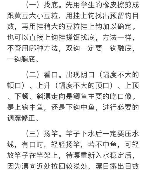 掌握野钓鲫鱼技巧，成为调漂高手（从零开始学习野钓鲫鱼技巧）  第1张